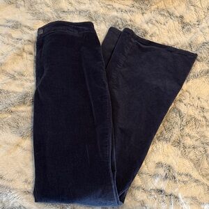 True Craft High-Rise Flare Corduroy Pants in Blue